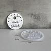Round Silicone Mold For DIY LED Candle Holders Sturdy And Easy To Demold For Creative Homes Decors Projects