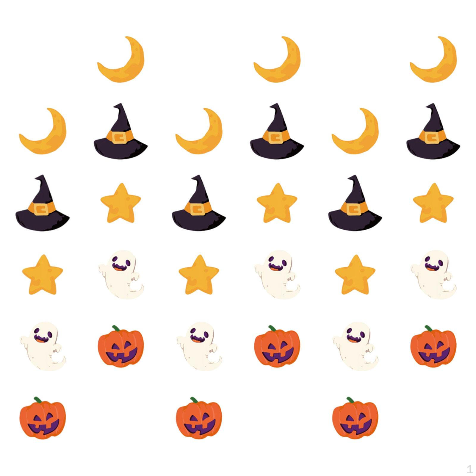 

30M Long Halloween Hanging Banner, with Horror Atmosphere, Ideal for Decorating Bedroom Walls, Pumpkin