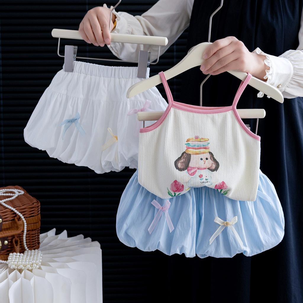 Girls' Flower Bud Shorts Summer Baby Girl Summer Clothes Shorts