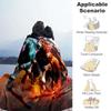 Running Horse Flannel Throw Blanket - Lightweight Digital Print Fleece, Soft & Warm for Sofa/Bed/Travel/Office, Home Decor