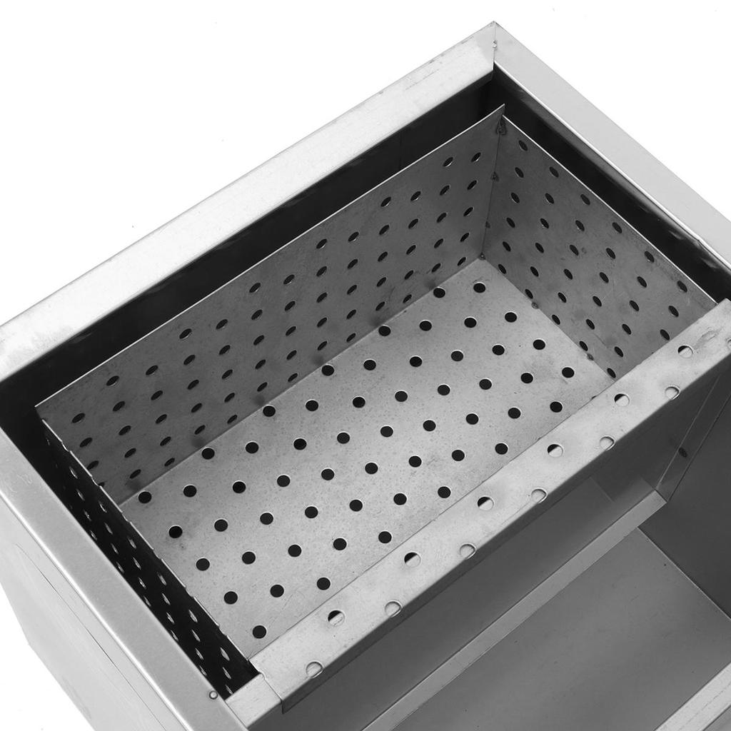 5000 ml Acciaio Inossidabile Spesso per Cucina Ristorante Acque Reflue Grande Trappola per Grassi Separatore