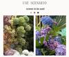 Hydrangea Silk Flower Bridal Bouquet - Moisturizing, High-Grade, Handheld for Weddings