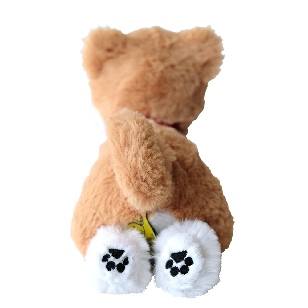 Sun Lemon Shiba Inu Lap Dog Plush Animal P-8092 Cute Dog 10 x 26 x 13cm