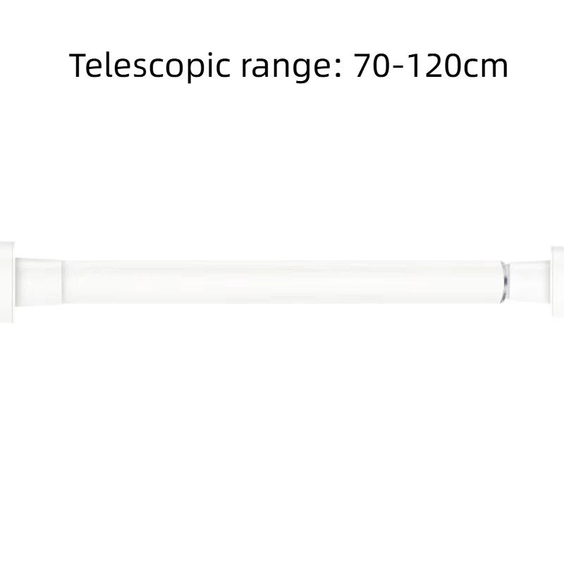Tige Télescopique pour Rideau de Douche Séchage de Vêtements Réglable Sans Perçage Convient pour Salles de Bain Chambres Balcons Etc