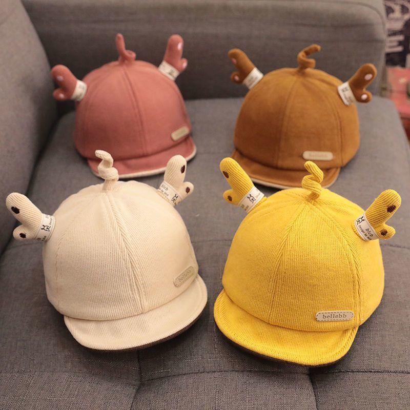 Baby Cotton Baseball Cap For Infants And Toddlers With Breathable Design For Autumn Winter Seasons