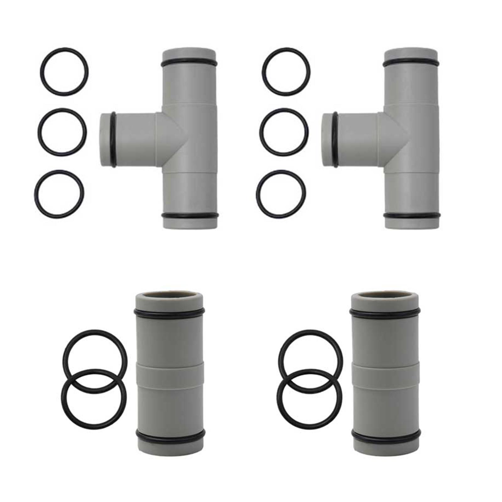 Hose Connectors Pool Hose Connector T Joint Hose Connectors O Rings Swimming Pool T Joint Connectors Package Content China Mainland