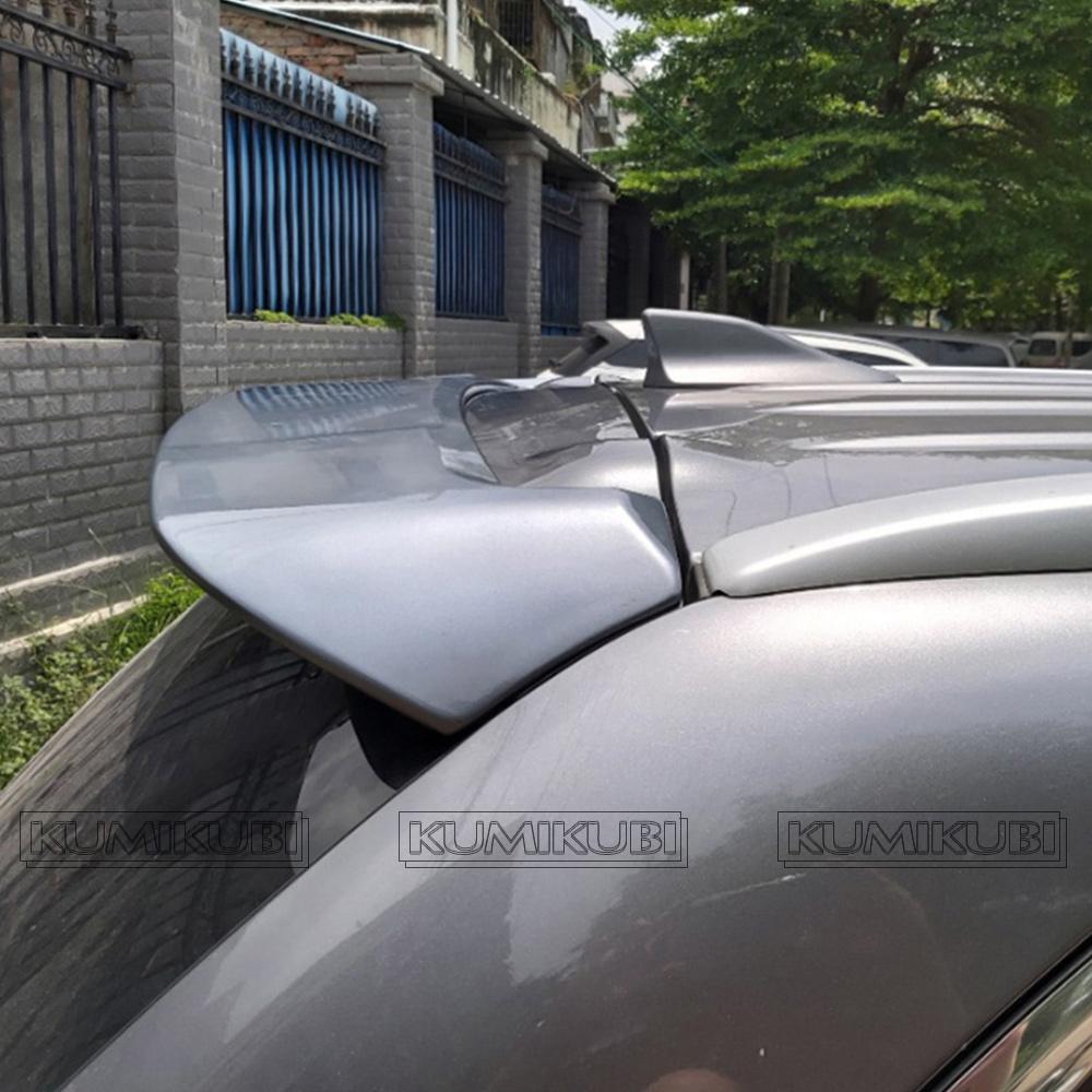 For Mitsubishi Outlander 2013 To 2018 Roof Spoiler High Quality ABS Spoiler Primer or Any Color Rear Spoiler for Outlander