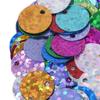300Pcs 10mm Flat Round Loose Sequins Art Crafts DIY Garment Spangles