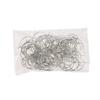 100pcs Iron Rings Making Wine Glass Charm Favors 20/25/30/35mm Diameter DIY Cup Card Labeling Hoop Drinking Recognizer Buckle