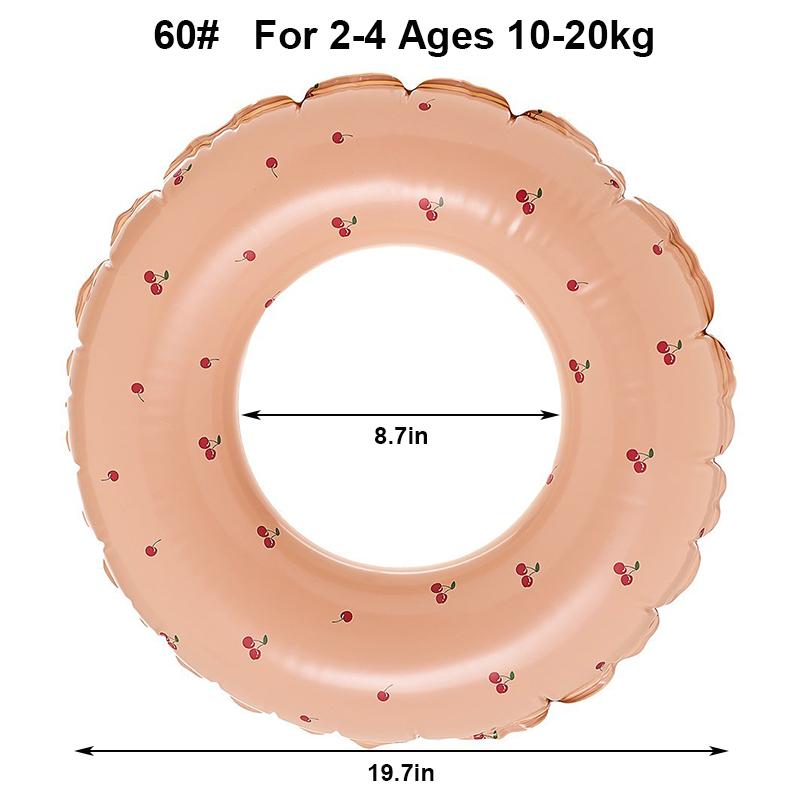 Rooxin Adult Swim Ring Pool Float Thicken Inflatable Swim Tube Swim Accessory Swimming Circle Water Sports Swim Float