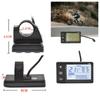 NY LCD-skjerm Hastighet Odo For E-sykkel E-sykkel Elsykkel 24V 36V 48V S866