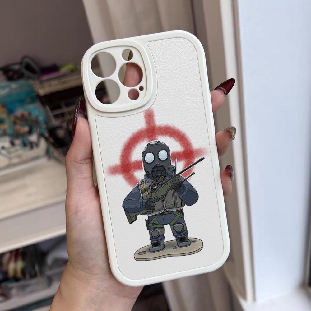 Game C-Counter-Strike CS2 Phone Case For Iphone 16 15 14 12 13 Pro Max 11 Mini Xs Puls Lambskin Silicone Cover
