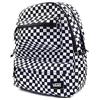 Vans Polyester Backpack Regular Unisex Black White Plaid VN000GP1DWW