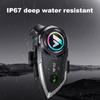 Handsfree Call Music Earphone Waterproof Headset Wireless for Riders Moto GPS Headphone Motorcycle Helmet BT 5.3 Y80