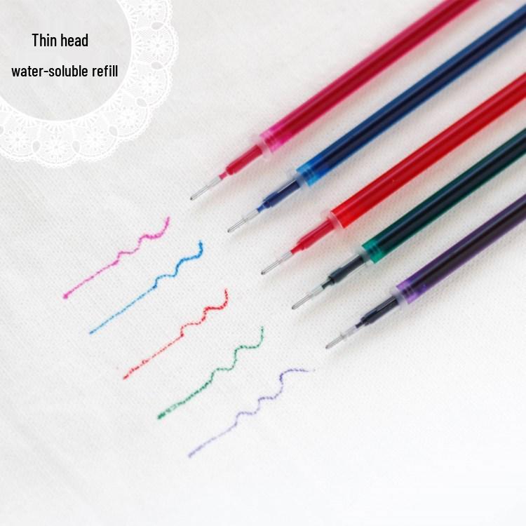 

Стержни с водорастворимыми чернилами 0,5 мм для европейских схем для вышивания крестом Pack of 20 зелёный