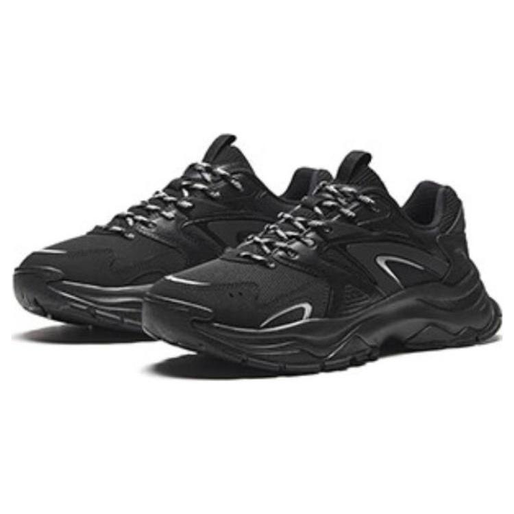 Anta Hot OG 2 Abrasion Resistant Abrasion Resistant Low top Chunky Sneakers Men's Black 912348803-3