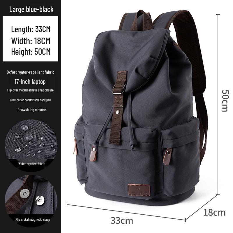 

MOYYI Korean Style Backpack: Junior High School & College Travel Bag, Unisex, Niche Design, Printed. 33*18*50 cm
