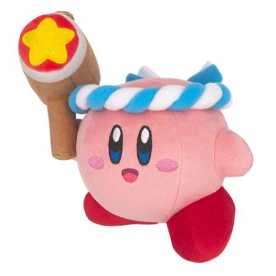 Sanei Boeki Kirby des Stars COLLECTION ALL STAR Hammer Ruby (S) L17 x P11,5 x H15 cm Peluche KP62