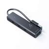 Sanwa Supply USB Gen 1 USB Combo 4 Bus 3.1 + 2.0 Hub, Ports, Powered, Black, USB-3H421BK
