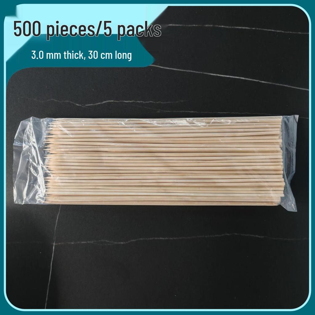Disposable Bamboo Skewers for BBQ, Mutton, Spicy Hot Pot, Grilled Sausage, and Starch Sausage