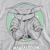 Star Wars: The Mandalorian Unisex Adult Relaxing Grogu Yoga Pose Sweatshirt