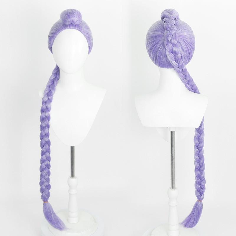 Unisex Adult Cartoon Cosplay Wig Mira Rumi Zoey Long Hair Heat Resistant Synthetic Wigs Carnival Props