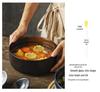 Large Japanese Ceramic Soup & Noodle Bowl - Tang Monk Style