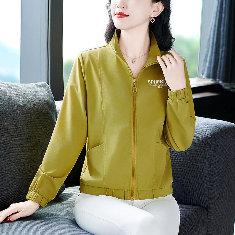 

Женский тонкий повседневный топ на осень и зиму 3XL зелёный