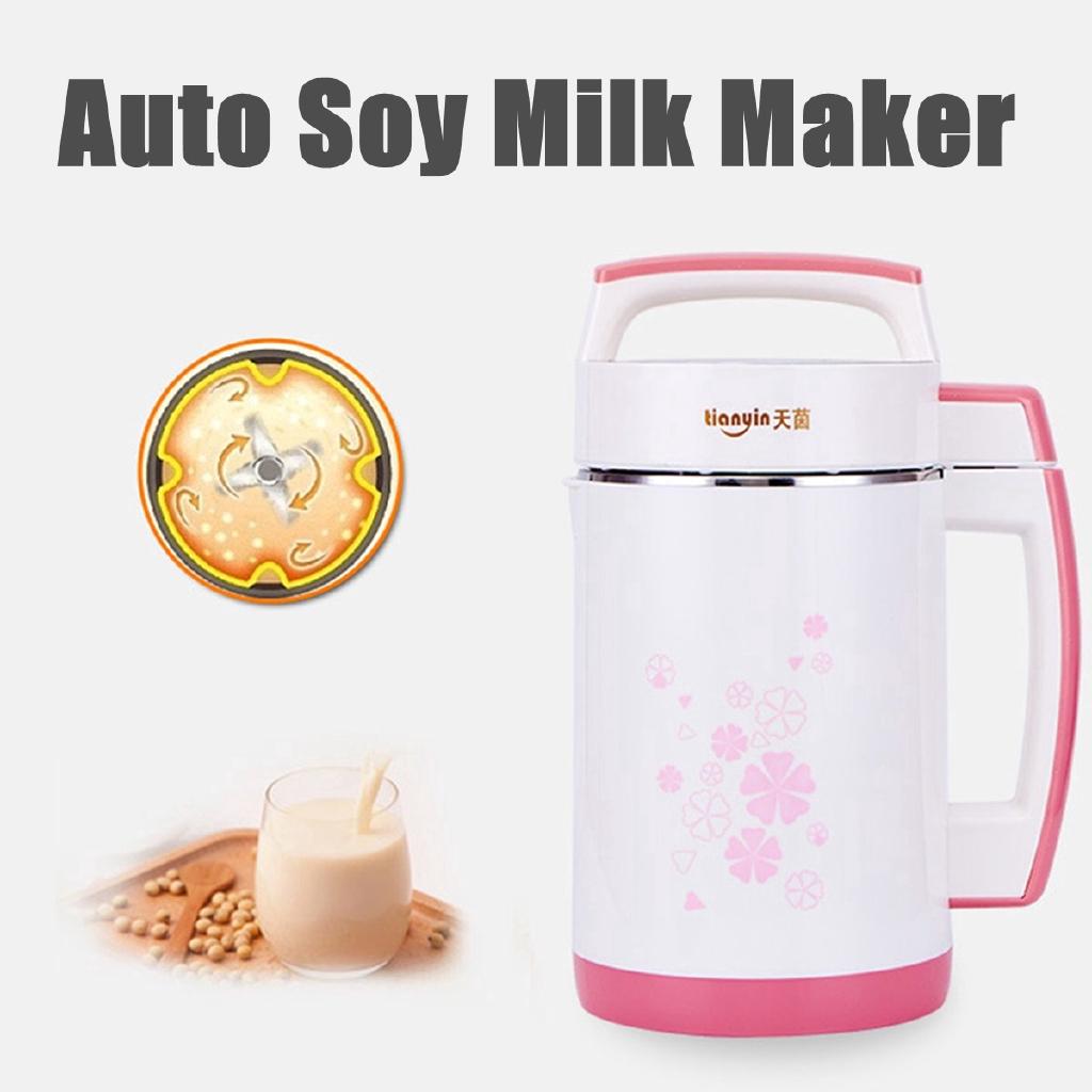 2L SoyMilk Machine Stir Rice Paste Maker Steel Filter-free Automatic Heating Soya-Bean Milk Juicer