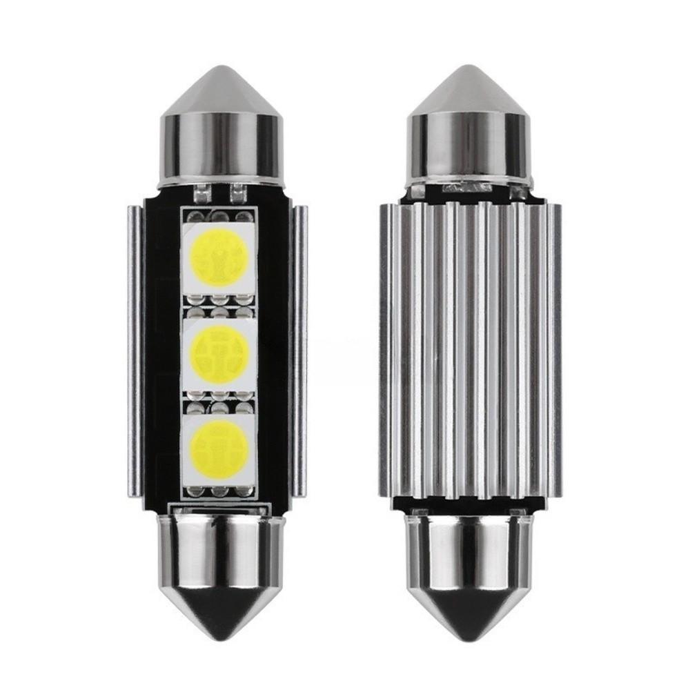 10 Pcs 31/36/39/41MM Festoon LED Bulbs 12V Reading Lighting Bulbs Car Dome Light  Reading Light