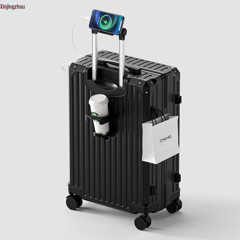 Xin Jingzhou Unisex Fashion Hardside Luggage