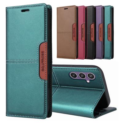 Pouzdro pro Samsung S25 S24 S23 S22 S21 S20 Ultra Plus Pro Samsung Galaxy S25 Edge S24 S23 S21 S20 FE Vyklápěcí magnetické pouzdro