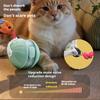 Dog Interactive Ball Toys Infrared Automatic Rolling Ball Tail Rechargeable Smart Pet Electric Toy Cat Training Imitate Mouse