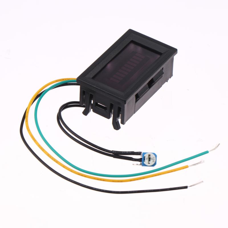 Индикатор уровня топлива 12 В, универсальный, для мотоциклов и автомобилей, светодиодный индикатор уровня масла.