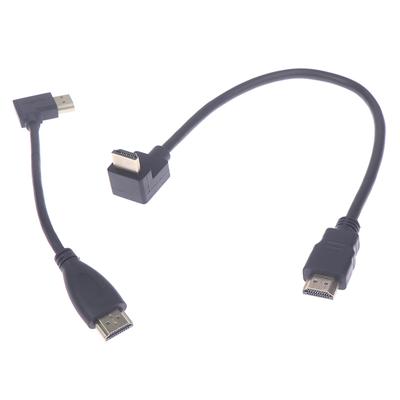High Speed 4K Hdmi 2.0 Cable 90 Degree Angled Extension Cable For Ps4 Tv