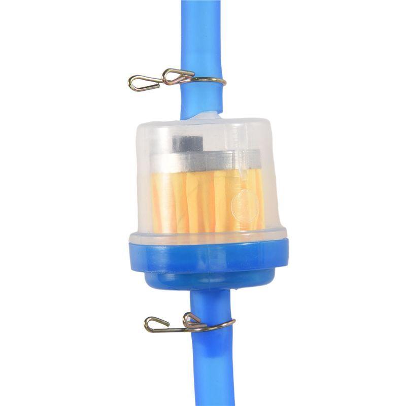 Durable-Gas Fuel Filter Hose Tube Line With Clips For Chinese GY6 50Cc 150Cc 139QMB 157QMJ Tao Tao Scooter ATV Motorcycle Parts