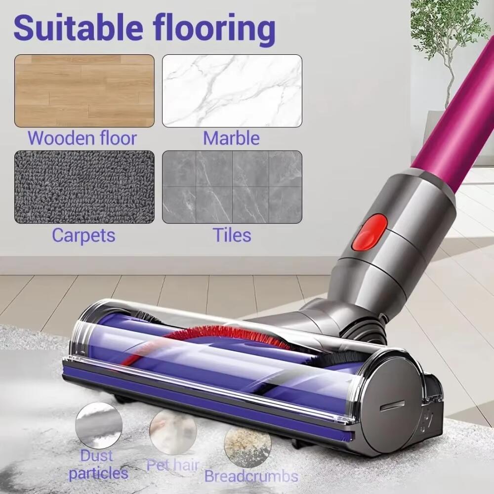 Motorbürste für Teppiche und Hartböden Bürstenkopf Kompatibel für Dyson Staubsauger V7, V8, V10, V11, V15