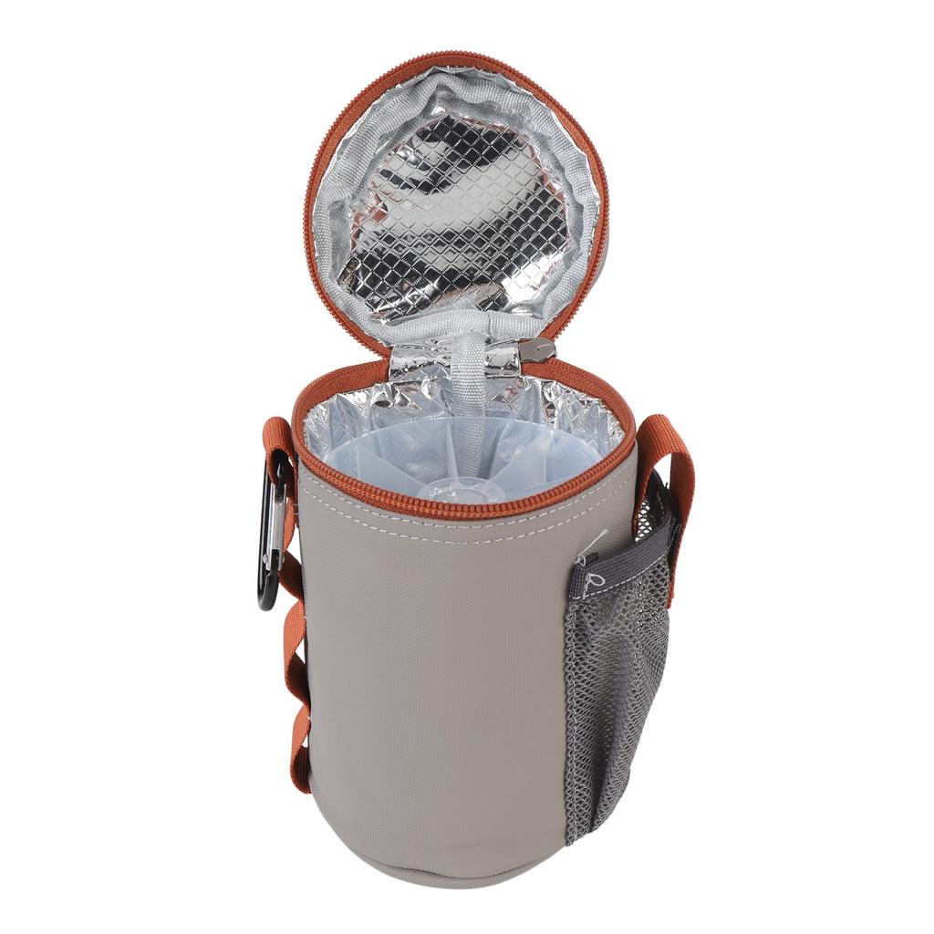 UV Squid Jig Fill Light Type C Female Power Port Fishing Bag with Glow Light for Hard Bait Soft Bait Grey