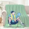 cartoon Ao no Hako blue box Anime Throw Lightweight 240g Flannel Blanket Soft Skin-friendly for Summer Cooling