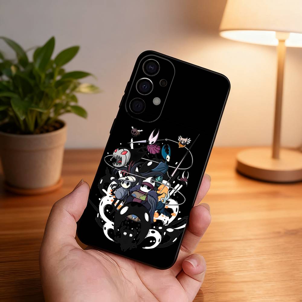 H-Hollow Knight Silksong Phone Case For Samsung S25,S24,S21,S22,S23,S30,Ultra,S20,Plus,Fe,Lite,5G Black Cover