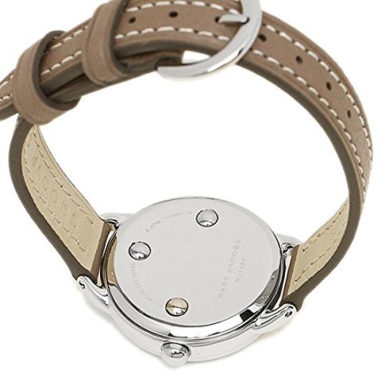 MARC JACOBS Betty 28 Silver and Beige Women's Watch, MJ1480, Quartz, [Used]