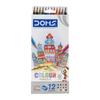Doms Champions Kit School Stationery Combo Set for Kids Gifting Value Pack Pencil Crayon Colours Eraser Scale Sharpener