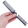 Plastic Double Headed Toothed Women Travel Foldable Diy Hair Beauty Comb Brush
