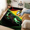 Custom Name Iron Man Gamer Carpet Rug for Bedroom Living Room Home Sofa Decoration,Office Home Decor Game Large Decor Floor Mat