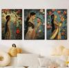 Custom Wall Mural: Stylish Decorative Spray Painting of a Beautiful Woman