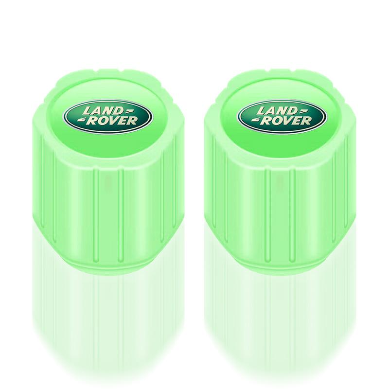 

Luminous Car Tire Valve Caps Fluorescent Motorcycle Wheel Tyre for Land Rover Discovery Range Rover Evpque Defender Car Eyeglass Rover L322 L405 2pcs