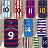 Personalised Football Number Strips Phone Case For OPPO A5 A9 2020 A31 A53 A53S A1K A15 A16 A52 A72 A83 A91 A93 A54 A74 A94