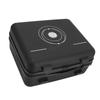 Satellite Travel Case Water Resistant Shock Proof Portable Satellite Hard Carry Case for Adapter Cab