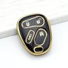 Anti-Scratch Car Key Case Cover for Chevy Silverado Tahoe Suburban Equinox Avalanche SSR LHJ011 Key Bag with Keychain Accessory