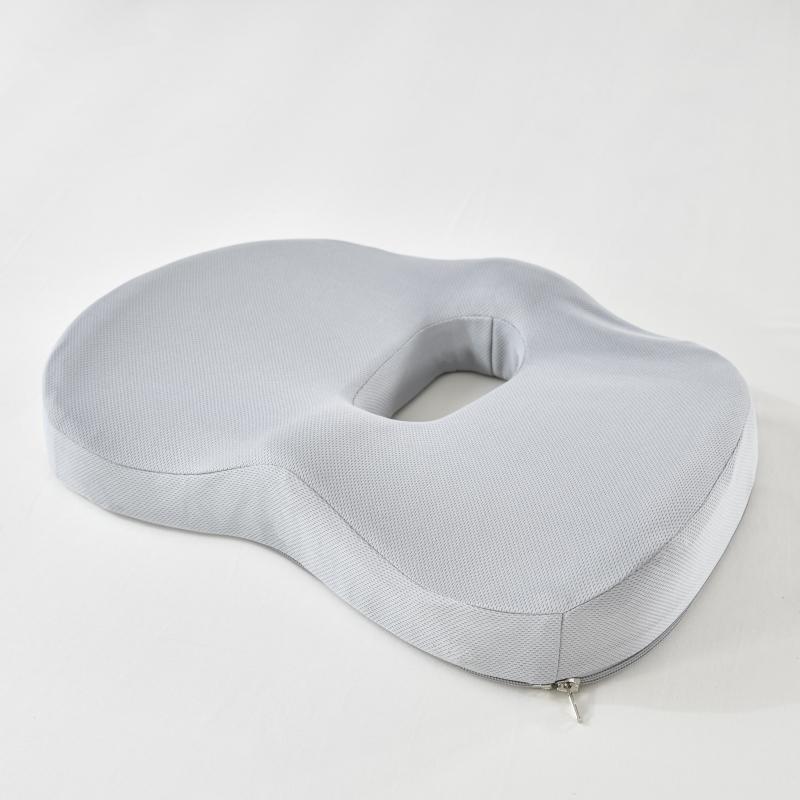 

Подушка из пены с эффектом памяти Подушка для стула Защита бедер и ягодиц Геморрой Подушка для сиденья Офисный стул Подушка для длительного сидения 40x30cm серый